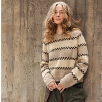 日本語文章パターン付キット Astrid Raglan Sweater