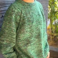 日本語文章パターン付キット Monday Sweater Heritage6 Hand Paints version