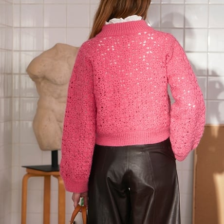 日本語文章パターン付キット Fleur Cardigan from 2403 DIY