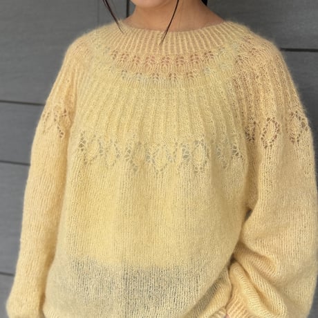 日本語文章パターン付キット Jules Sweater from 2202 MYKT TIL DAME