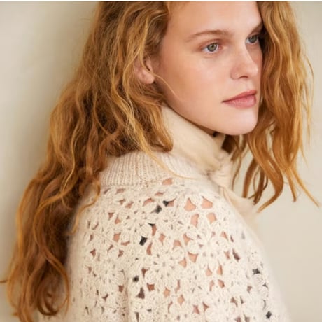 日本語文章パターン付キット Fleur Sweater from 2403 DIY