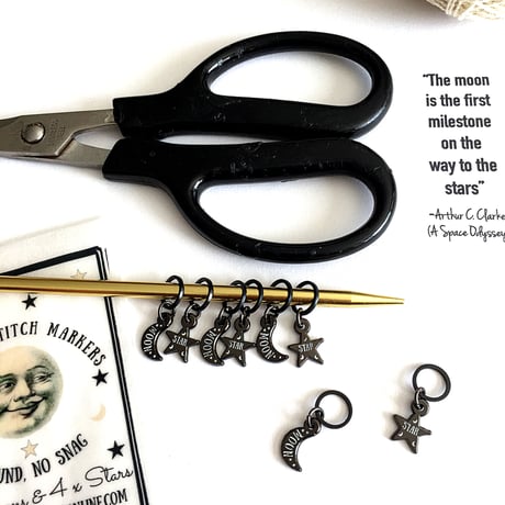 [FireflyNotes] Stitch Marker Moons & Stars