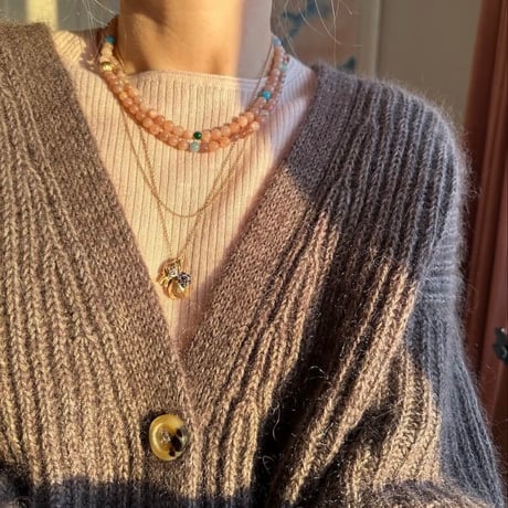 日本語文章パターン付キット Agnete Cardigan