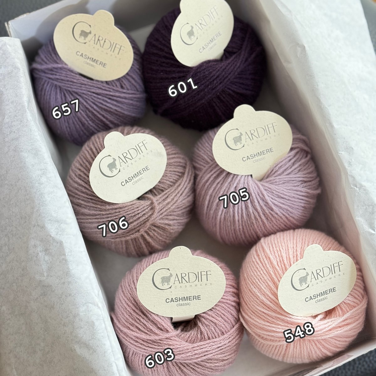 Cardiff] Classic - 603 (Muji) | K2tog Yarn and