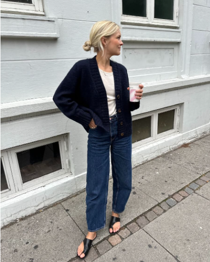 日本語文章パターン付キット Eva Cardigan | K2tog Yarn and Han