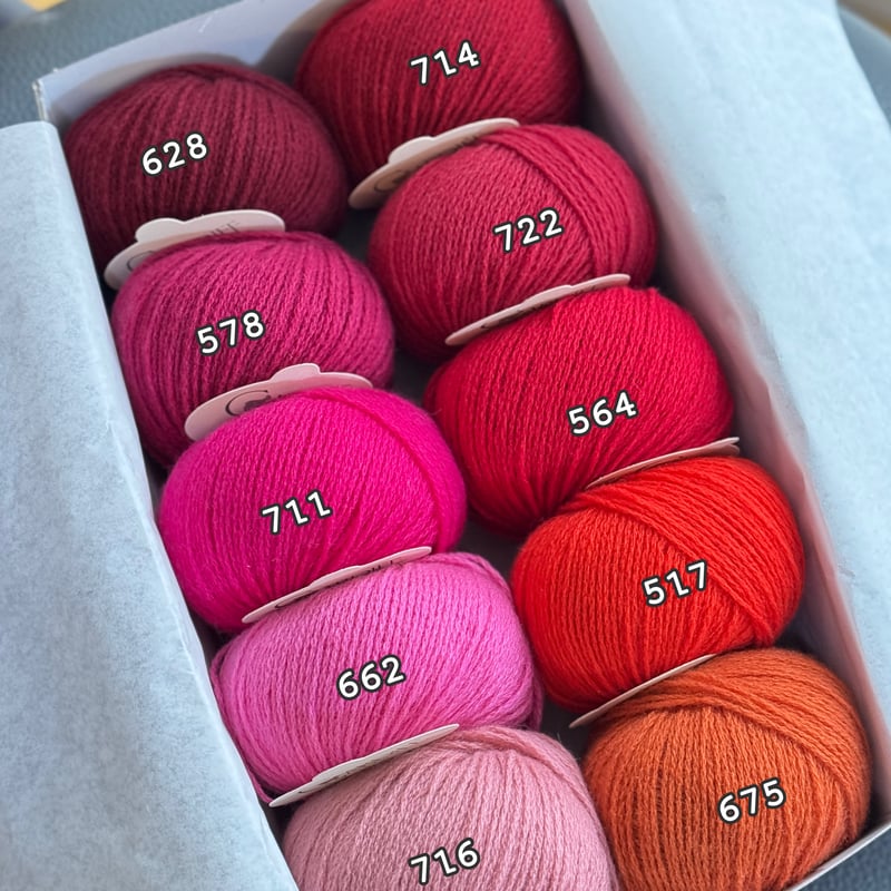 Cardiff] Classic - 711 (Sakura) | K2tog Yarn a