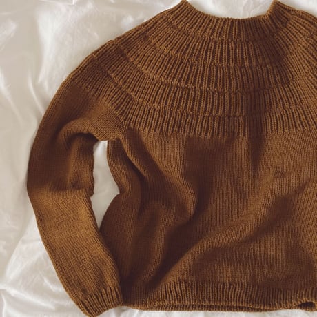 日本語文章パターン付キット Anker's Sweater - My Size Sunday version
