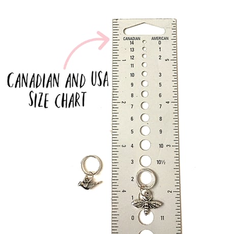 [FireflyNotes] Stitch Marker Birds & Bees