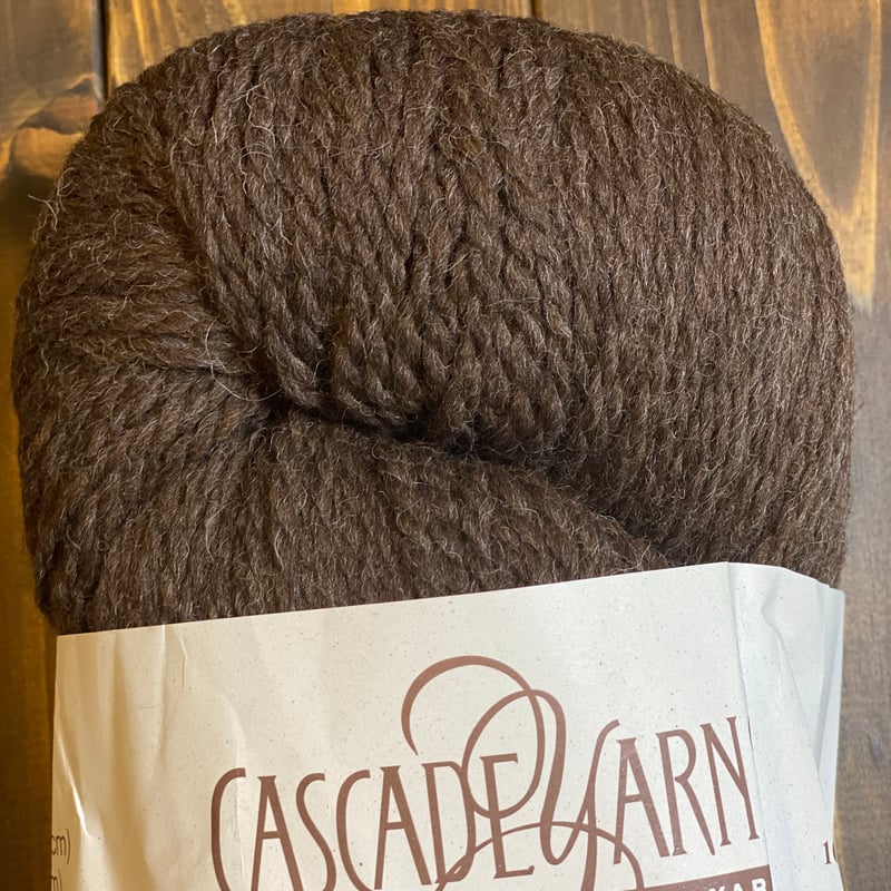Cascade] Ecological Wool - 8095(Ebony) | K2tog