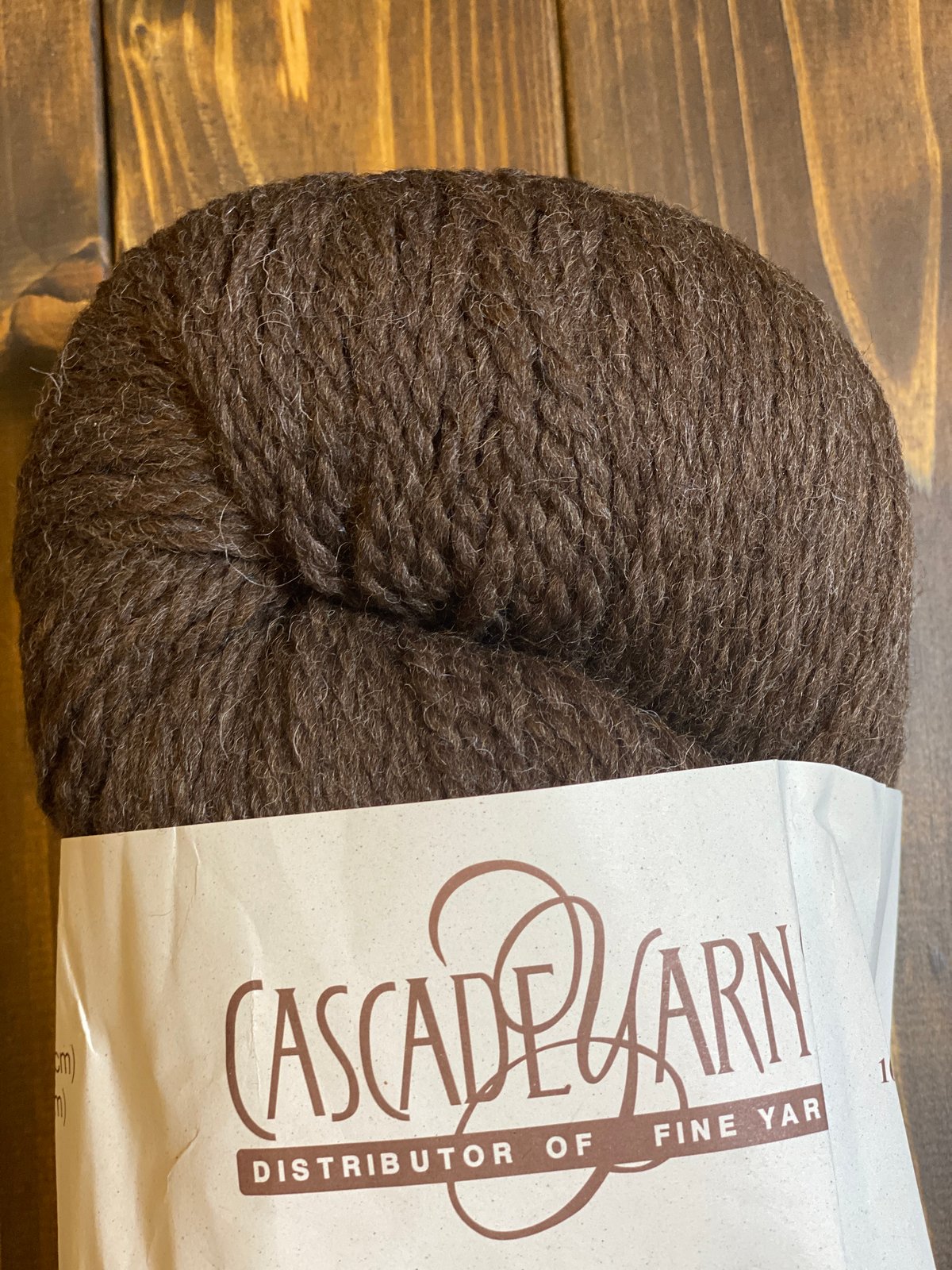 Cascade] Ecological Wool - 8095(Ebony) | K2tog