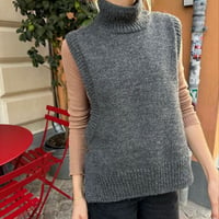 日本語文章パターン付キット Lulu Slipover Tynn Peer Gynt & Tynn Silk Mohair version