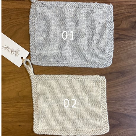日本語文章パターン付キット Aura Vest (Eco Merino DK & long version) size 2