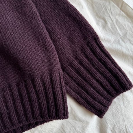 日本語文章パターン付キット Hannah Sweater V-neck