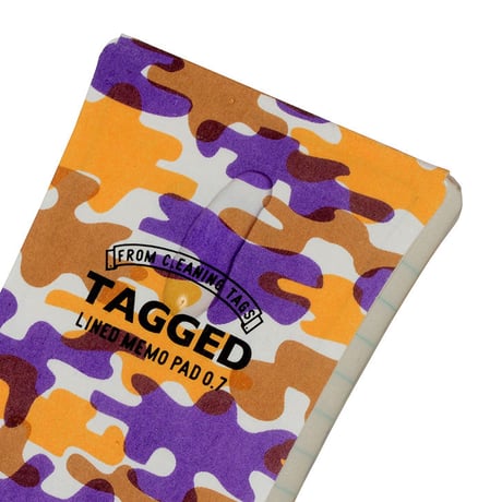 TAGGED MEMO PAD 迷彩02（S）