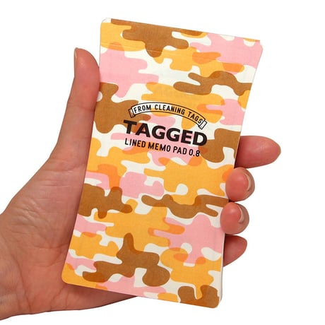 TAGGED MEMO PAD 迷彩03（L）