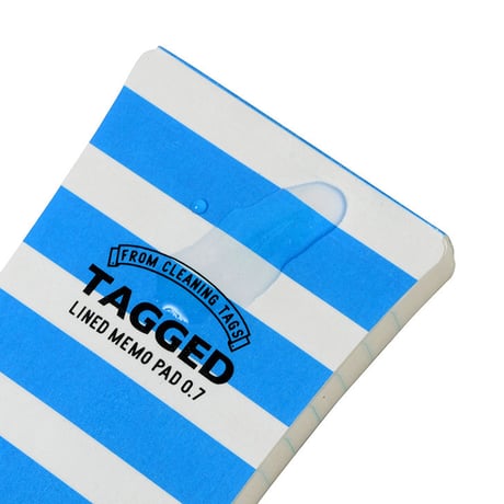 TAGGED MEMO PAD ボーダー01（S）