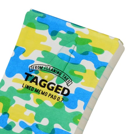 TAGGED MEMO PAD 迷彩04（S）