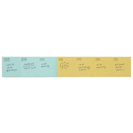 TAGGED 7 CUT MEMO（GY）