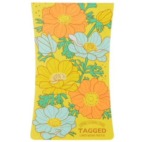 TAGGED MEMO PAD フラワー02（L）