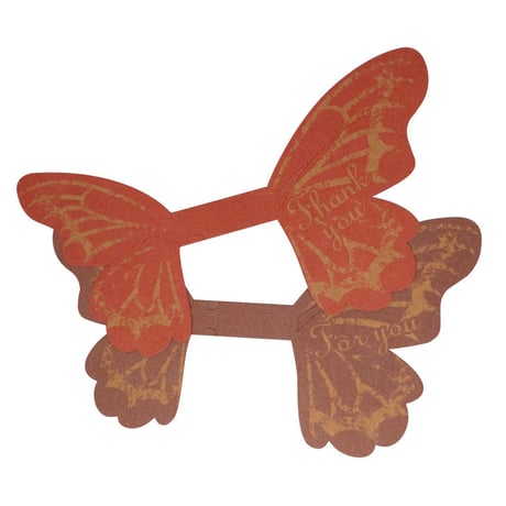 TAGGED GIFT TIE Butterfly B