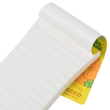 TAGGED MEMO PAD フラワー02（L）