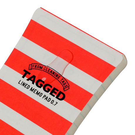 TAGGED MEMO PAD ボーダー02（S）