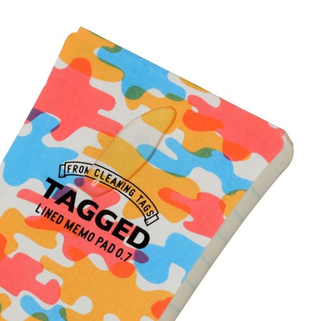 TAGGED MEMO PAD 迷彩05（S）