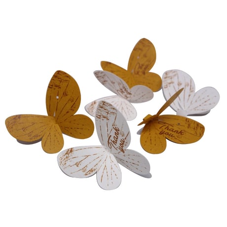 TAGGED GIFT TIE Butterfly A