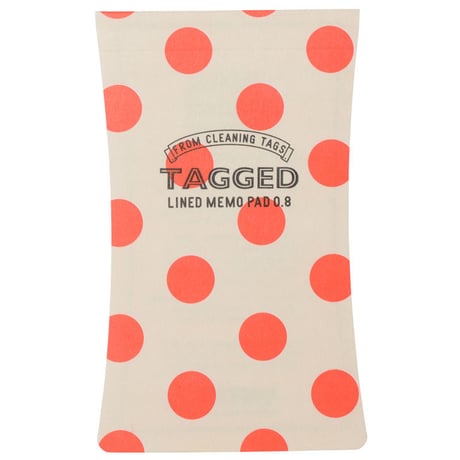 TAGGED MEMO PAD ドット01（L）