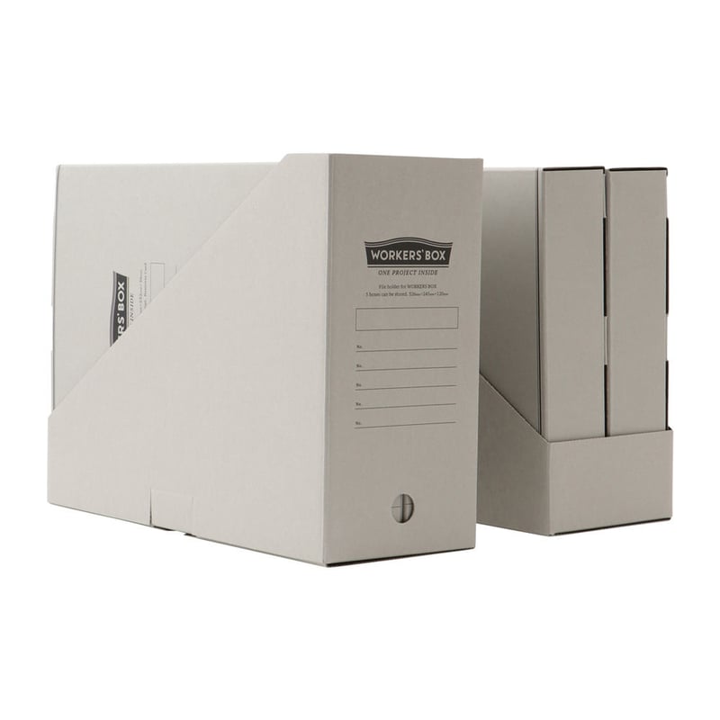 WORKERS'BOX WIDE 4冊＋STAND 2個 | HI MOJIMOJI STORE