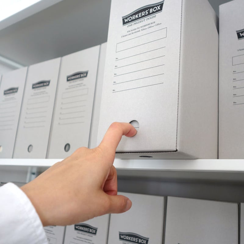 san*何でも屋さん*　　ダブル2枚 WORKERS' BOX STAND 2個 | HI MOJIMOJI STORE