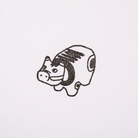 STAMP JAPON 福島（赤べこ）