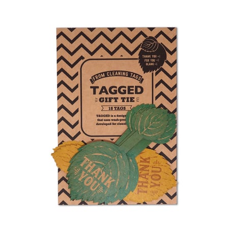 TAGGED GIFT TIE Leaf E
