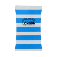 TAGGED MEMO PAD ボーダー01（S）