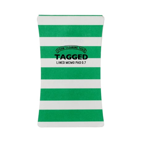 TAGGED MEMO PAD ボーダー04（S）