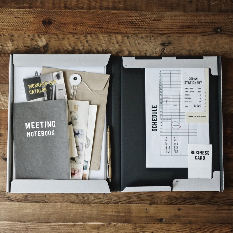 WORKERS' BOX 55冊（自分で組立） | HI MOJIMOJI STORE
