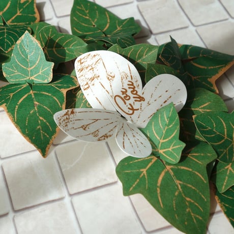 TAGGED GIFT TIE Butterfly A