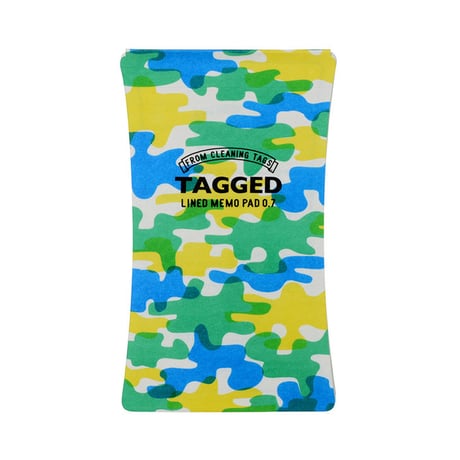 TAGGED MEMO PAD 迷彩04（S）