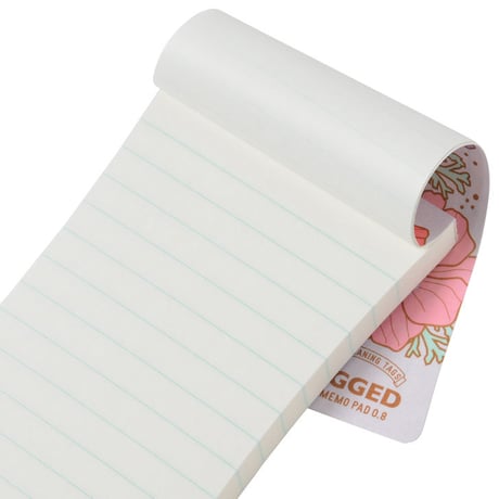 TAGGED MEMO PAD フラワー01（L）