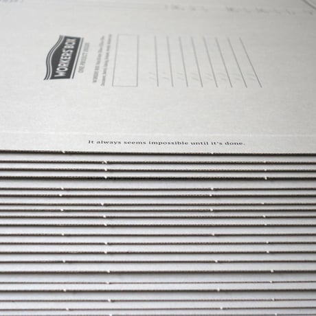 WORKERS' BOX 25冊（自分で組立）