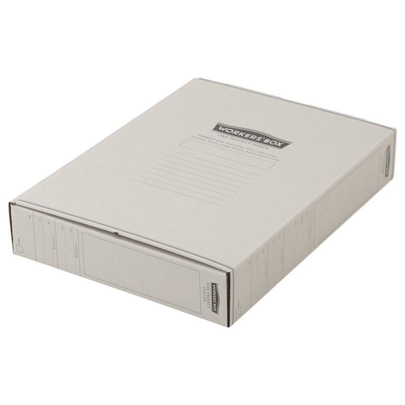 WORKERS'BOX WIDE 1冊 | HI MOJIMOJI STORE