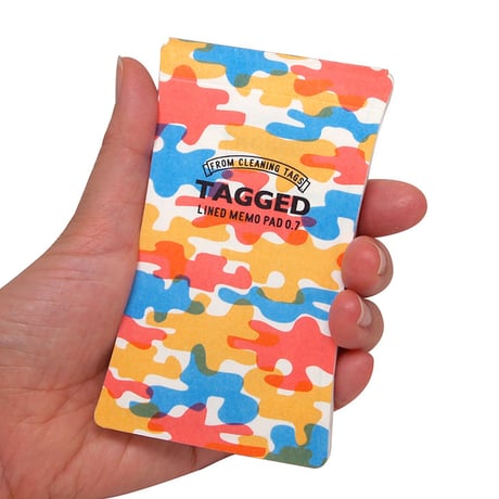 TAGGED MEMO PAD 迷彩05（S）