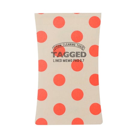 TAGGED MEMO PAD ドット01（S）