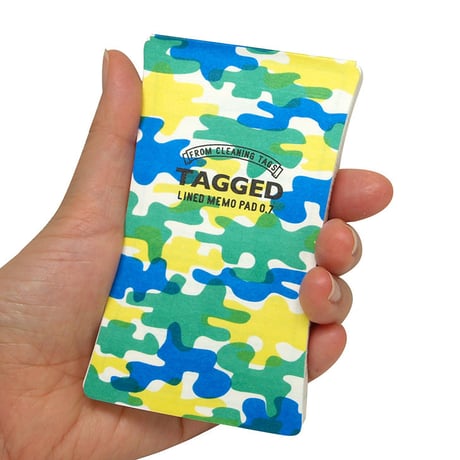 TAGGED MEMO PAD 迷彩04（S）