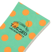 TAGGED MEMO PAD ドット02（L）