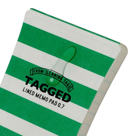 TAGGED MEMO PAD ボーダー04（S）