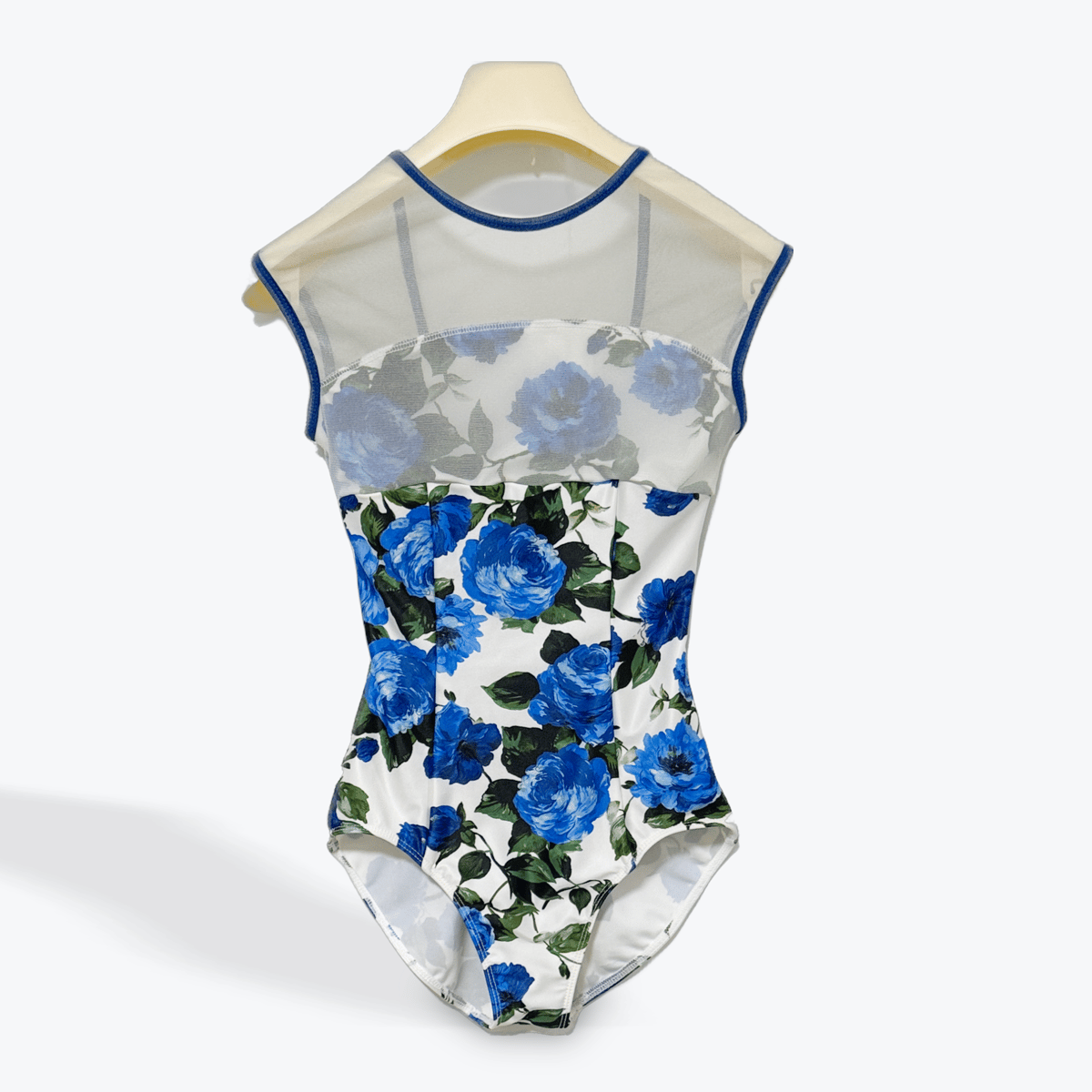 sylphynes バレエレオタード size40(L) ダークブラウン＆レッドのレースレオタード♪長袖・5分袖