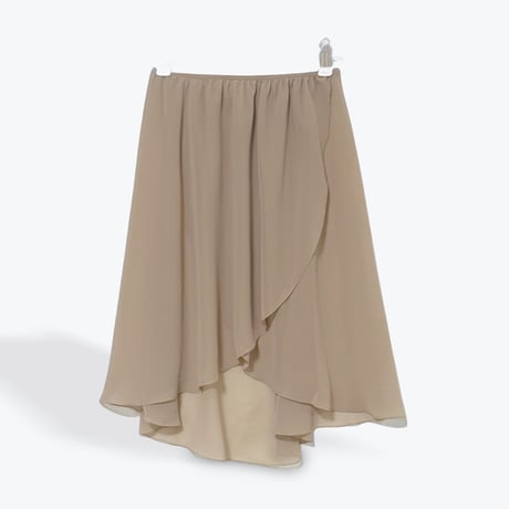 シルフィーヌ　ラップスカート STORES sylphynes 新色ラップスカート ロングスクロールスカート