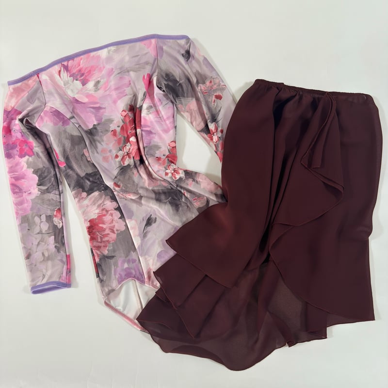 シルフィーヌ　オフショルダー レオタード CATEGORY シルフィーヌブラック | sylphynes