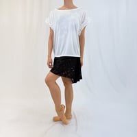 フラッフィーフリルTシャツ<30470>
